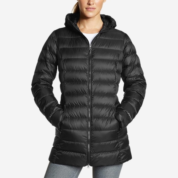 Eddie Bauer Jackets & Blazers - Eddie Bauer Black Down CirrusLite Parka